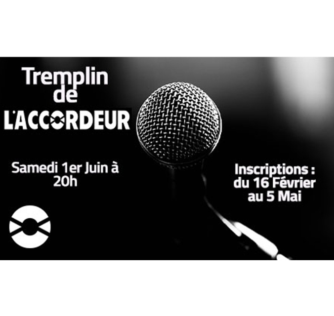 Lancement des inscriptions au tremplin de l’Accordeur !