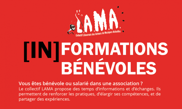 [In]Formations bénévoles avec le LAMA !