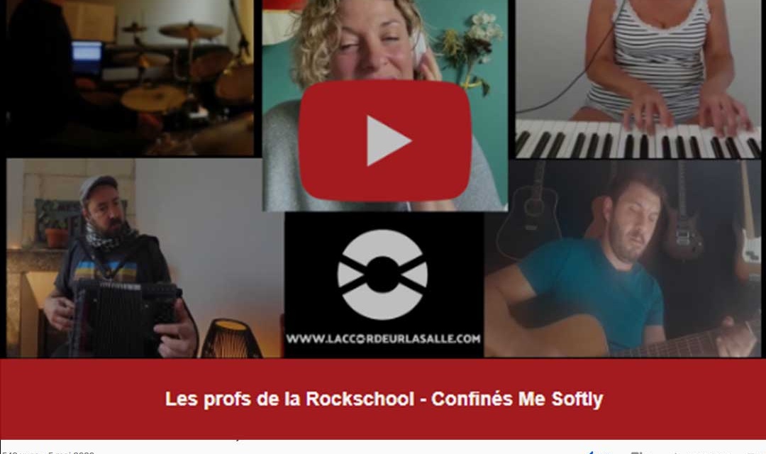 Vidéo confinée : les profs de la Rockschool aussi !