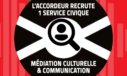 L’Accordeur recherche 1 volontaire en service civique !