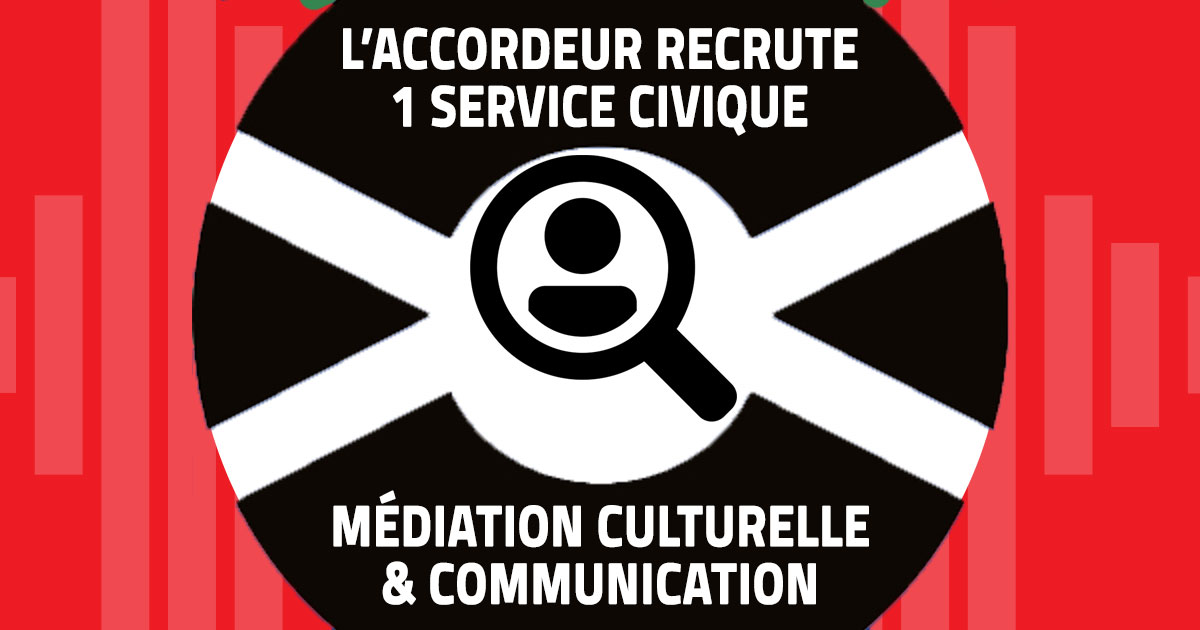 L’Accordeur recherche 1 volontaire en service civique !