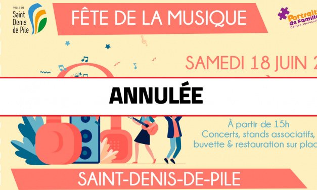 Annulation de la fête de la musique Dyonisienne