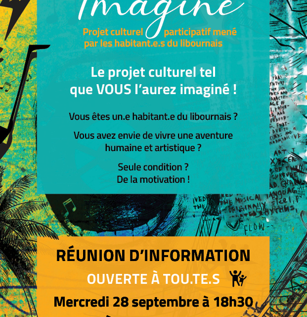 « Imagine » : le projet culturel tel que VOUS l’aurez pensé !