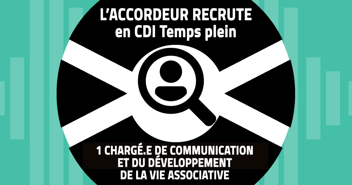 L’Accordeur recrute une personne en charge de la communication et du développement de la vie associative