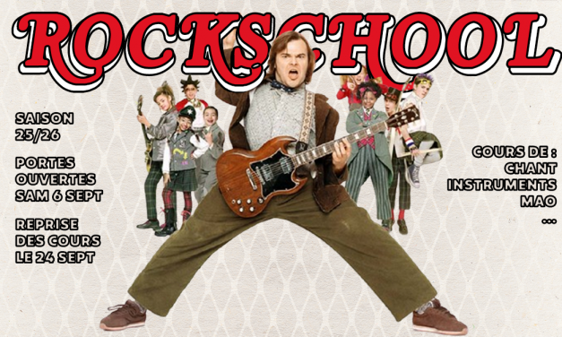 Reprise de la Rockschool le 24 septembre