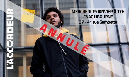 [ANNULÉ] Yudimah en showcase à la FNAC de Libourne le 19 janvier !