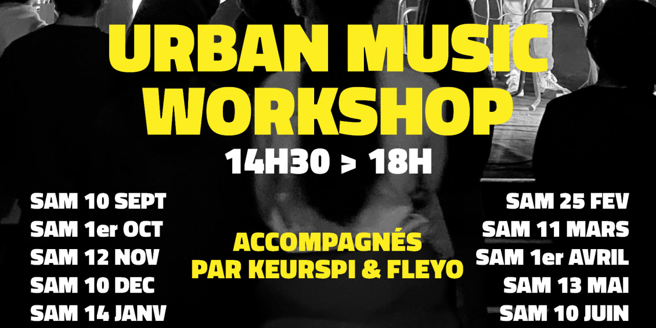 Les Urban Music Workshop déménagent de St-Denis-de-Pile à Libourne !