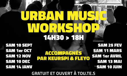 Les Urban Music Workshop déménagent de St-Denis-de-Pile à Libourne !