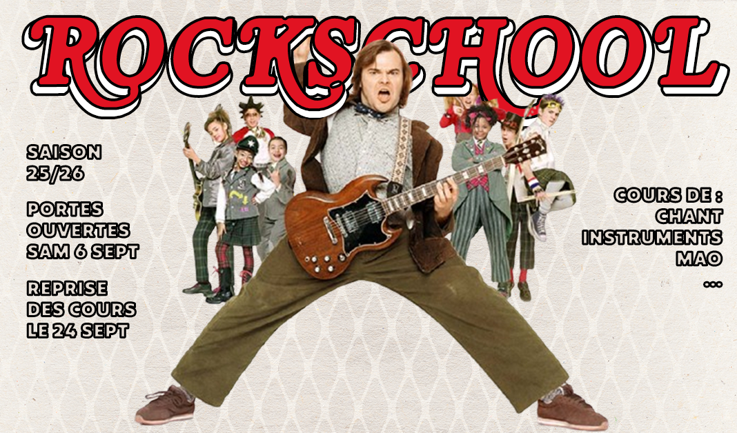 Reprise de la Rockschool le 24 septembre